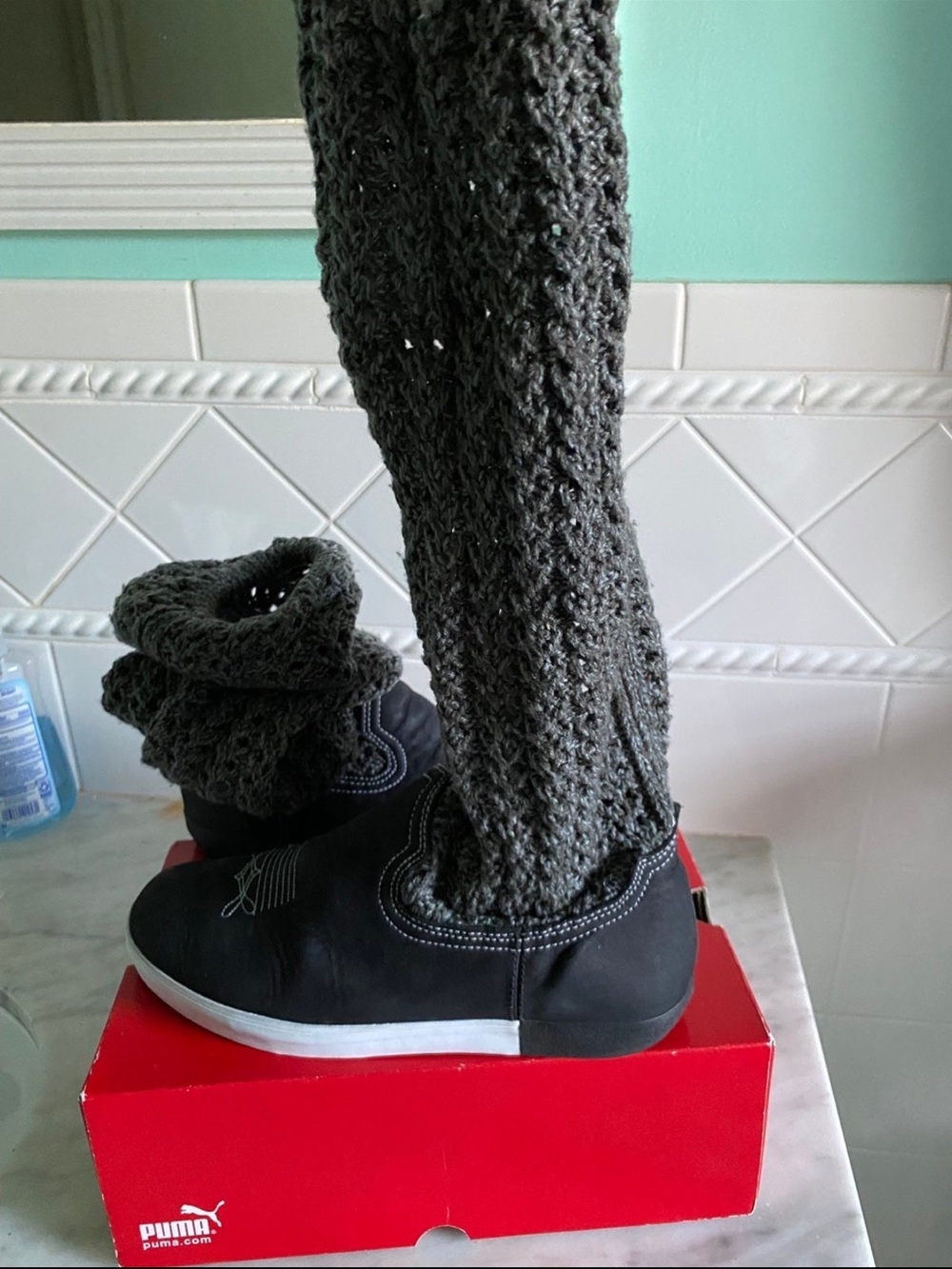 LIMITED EDITION Puma Betty Leg Warmer Sneakers